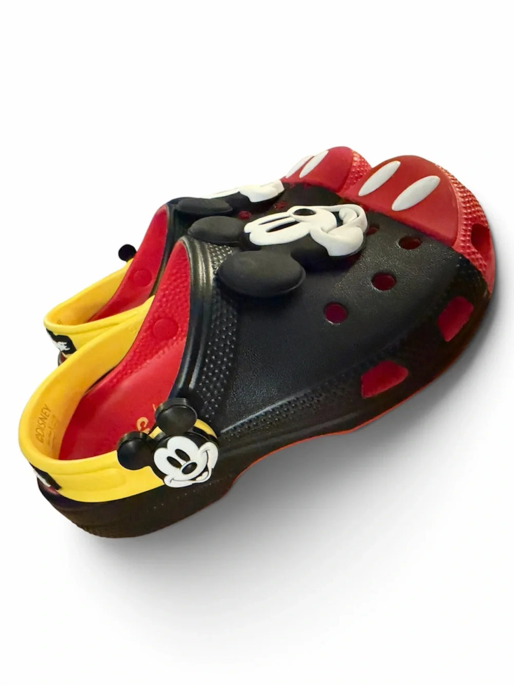 CROCS Kids' Mickey Mouse Clog - Black/Red/Yellow